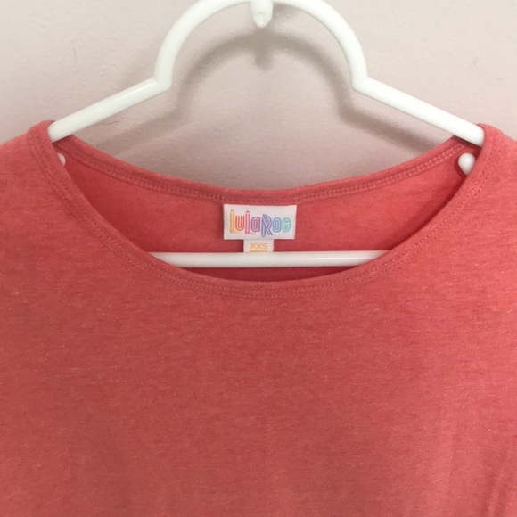 NWT! LuLaRoe XXS Melon Colored Irma\ Tunic Length - Picture 3 of 8